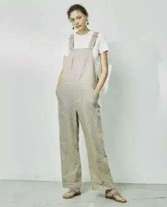유니온 런치 론 헤르만 별주 린넨 오버롤