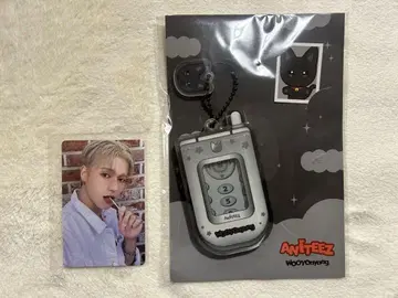 ATEEZ ANITEEZ 휴대폰 키링 우용 우용냥