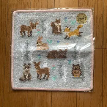 FEILER 동물 패턴 타월 약 25cm