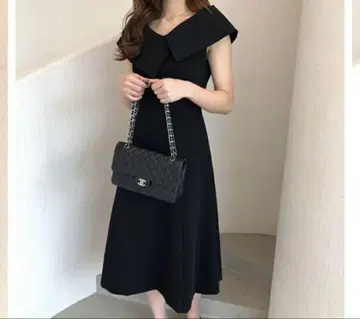 빅 컬러 드레스 [미사용 새상품]