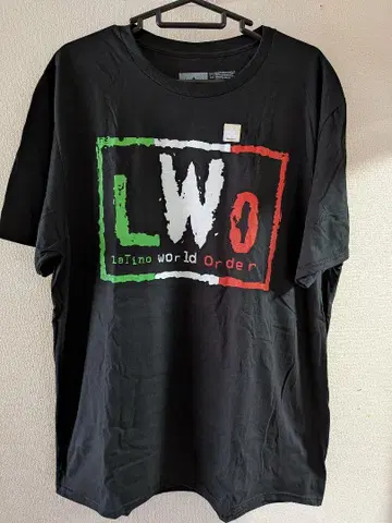 WWE LWO 블랙 티셔츠 XL