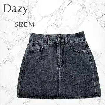 Dazy 베이직 올 시즌 심플 갸루 데님 미니 스커트 M