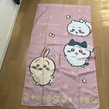 치이카와 (먼작귀) 새상품 노렌 하치와레 토끼 나비 패턴 나비