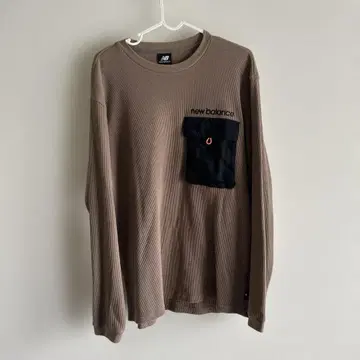 뉴발란스 브라운 긴팔 티셔츠 L