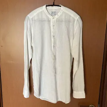 R and D Manufacturer Co. 화이트 긴팔 셔츠