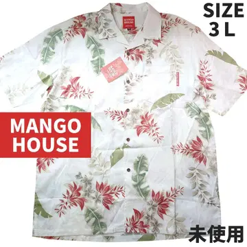 MANGOHOUSE 카리유시 의류 하이비스커스 패턴 3L 사이즈 미사용