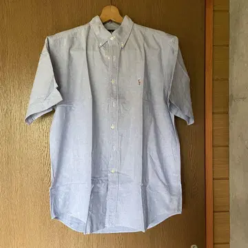 Ralph Lauren Blake 반팔 셔츠 L 라이트 블루