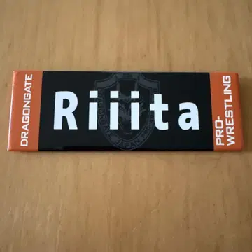 드래곤 게이트 DRAGONGATE 네임 캔뱃지 Riiita