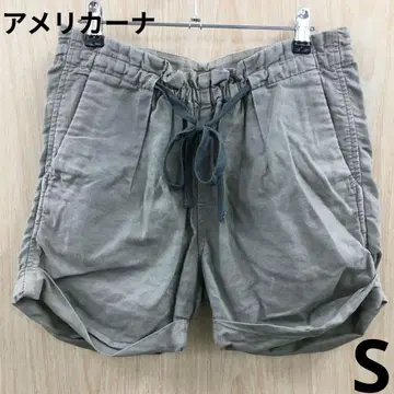 아메리카나 마 혼방 숏 팬츠 F0716B01