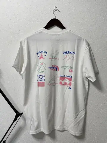 새상품 노스페이스 티셔츠