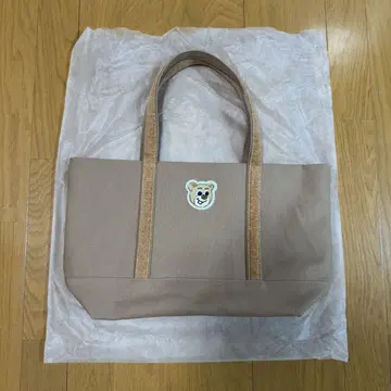 올드 테디 걸 와펜 토트백