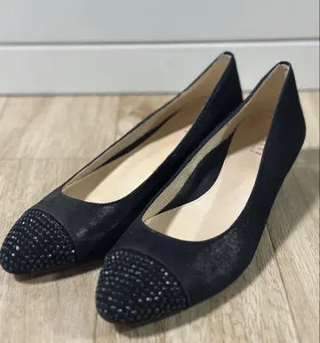 Pitti 펌프스 블랙 25.5cm EE 새상품급, 거의 미사용, 보관품