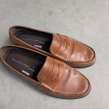 ROCKPORT LUTRON 브라운 페니 로퍼 27cm