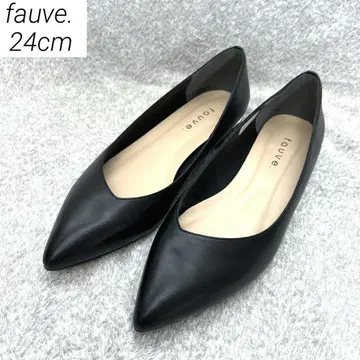 fauve. REGAL 펌프스 스틸레토 블랙 24cm