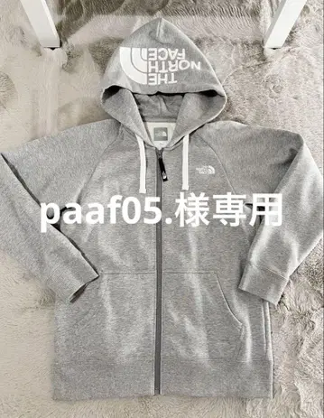 노스페이스 후드티 XL 그레이