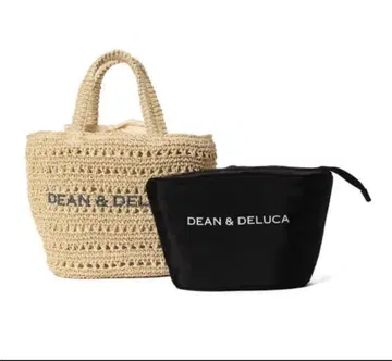 DEAN&DELUCA 빔즈 크로셰 바스켓 S 내추럴 새상품