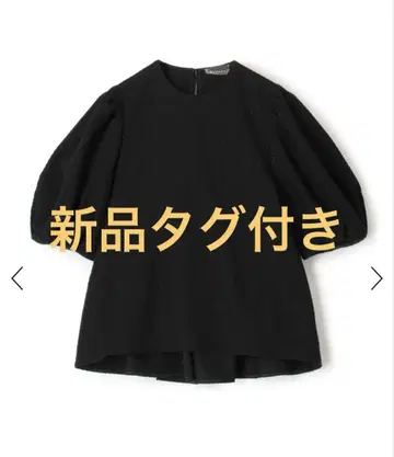 새상품! 투모로우랜드 타이니 플라워 자카드 퍼프 슬리브 블라우스