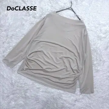 두클라쎄] 7부 소매 티셔츠 그레이지 M 심플 캐주얼 봄/여름