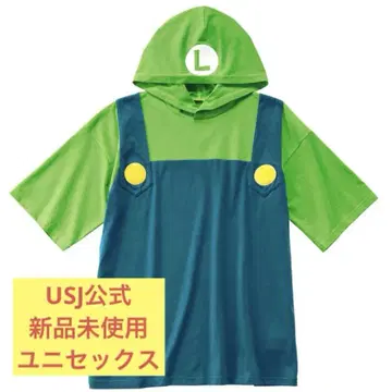 USJ 공식 루이지 후드 부착 티셔츠