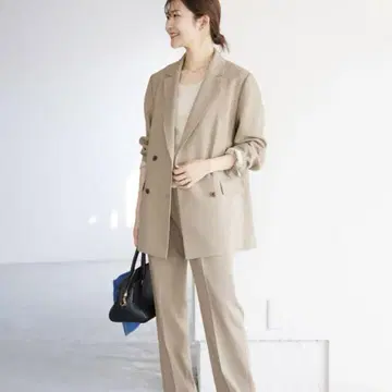 슬로브 이에나 워셔블 트윌 더블 자켓