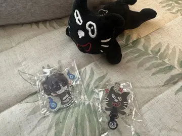 키요 봉제 인형 아크릴 키링 세트