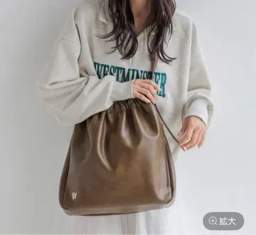 LOWRYS FARM 개더 숄더백
