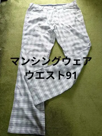 먼싱웨어 골프 팬츠 남성용 허리 91