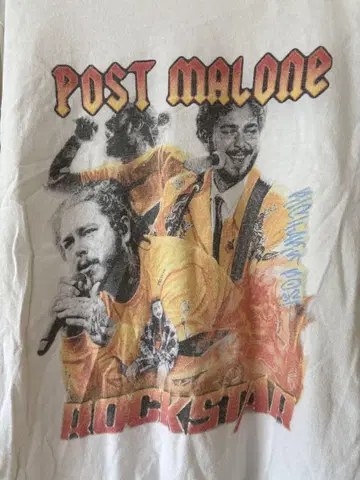 POST MALONE ROCK STAR 롱 T L/S 티셔츠