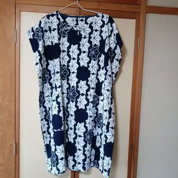 여름 유카타 리메이크 원피스 기모노 기모노 리메이크 릴랙스 면 느긋한