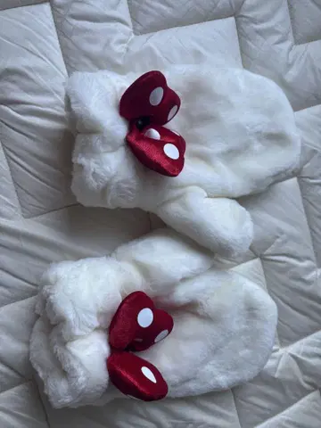 미니 마우스 리본 포함 퍼 미톤