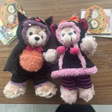 다피, 셰리 메이, 할로윈 봉제 인형 배지 2개 세트