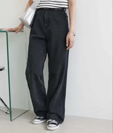 새상품 Discoat US 코튼 데님 스트레이트 팬츠