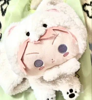 앙스타 아츠키 슈 앙상블 스타즈 화이트 곰 중국 머플러