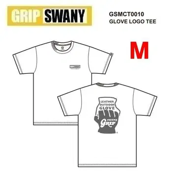 그립스와니 그로브 로고 티셔츠 화이트 M GSMCT0010
