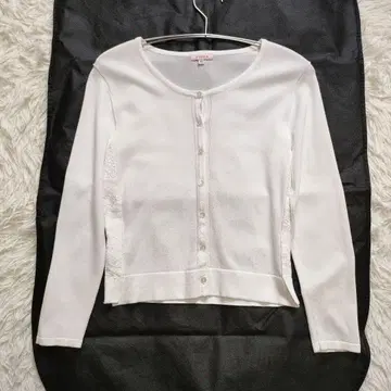 TOCCA/토카 가디건 화이트 레이스 XS 세탁 가능 여름