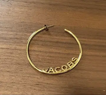 JACOBS 골드 후프 귀걸이
