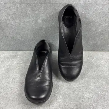 CAMPER 캠퍼 SPIRAL COMET 39 블랙 플랫슈즈