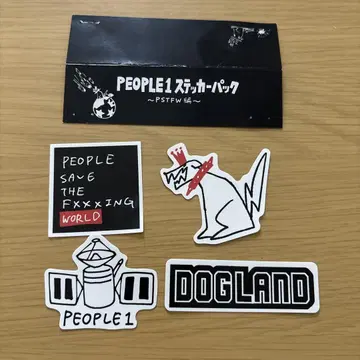 PEOPLE 1 스티커 팩 PSTFW 편 스티커 세트