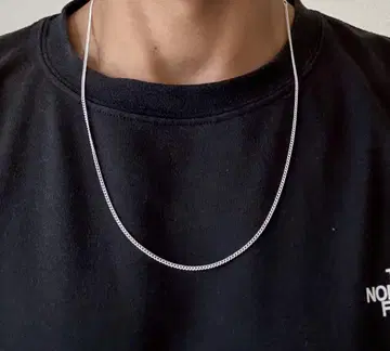 무료배송 실버 925 체인 목걸이 55cm
