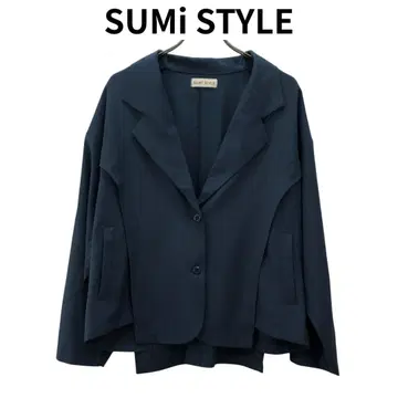 SUMi STYLE 테일러드 자켓 네이비 봄/가을 아우터 출퇴근 코디