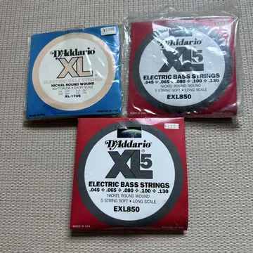 D'Addario 일렉 베이스 줄 EXL850