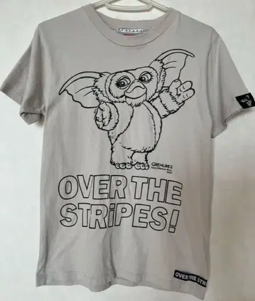 OVER THE STRIPES 그렘린 반팔 티셔츠 엑스트라 스몰
