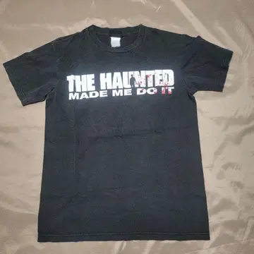 THE HAUNTED 경적 티셔츠 메탈 밴 티셔츠