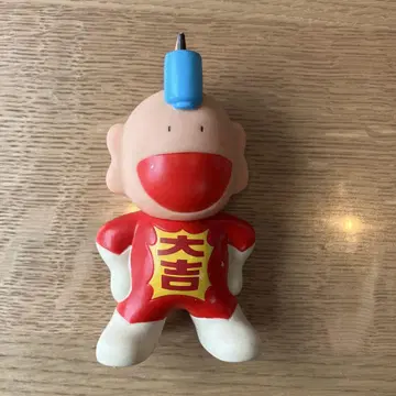 말하는 럭키맨 소프트 비닐 인형