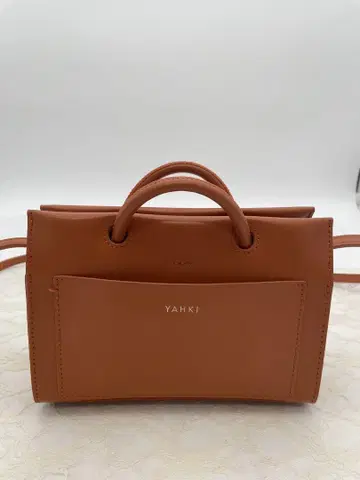 YAHKI 야키 2way 숄더백 핸드백 오렌지