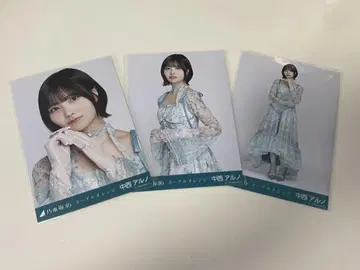 노기자카46 나카니시 아루노 브로마이드 - 네이블 오렌지