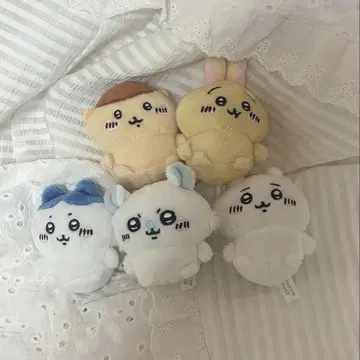 치이카와 (먼작귀) 앉은 봉제 인형