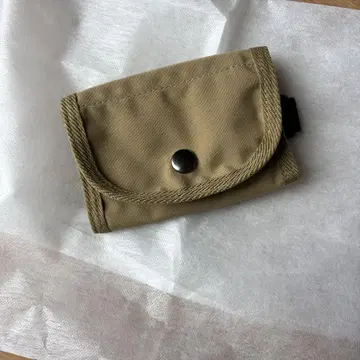 마가렛 호웰 MHL. WASHED NYLON 베이지 지갑