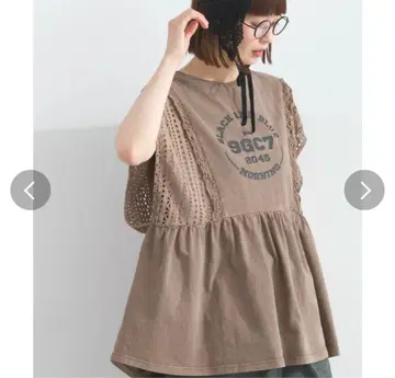 Lupilien 레이스 도킹 로고 티셔츠