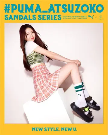 푸마 W 스웨이드 마유 샌들 23cm